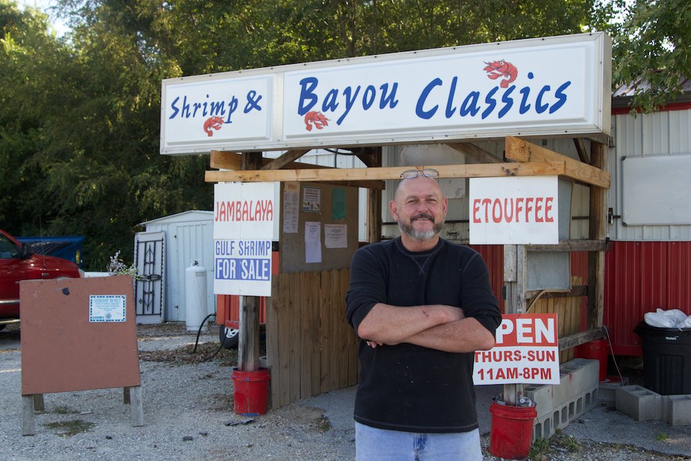 Chris Crow is moving out of town after running his Louisiana-style Shrimp and Bayou Classics for eight years.